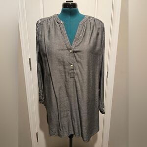 Old Navy Charcoal Tunic Top